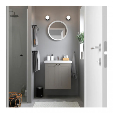 Premier Housewares Bathroom Storage With Mirror