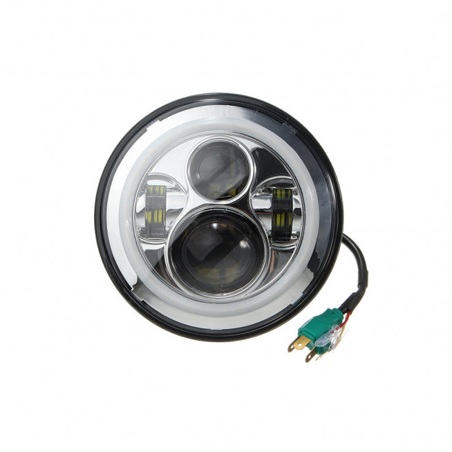 Eagle Lights Headlight with White Halo Ring